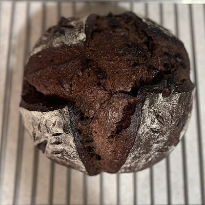 Double Chocolate Sourdough Boule