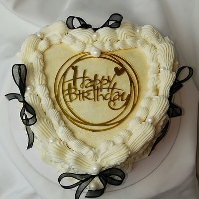 6" Heart Shaped Layered Cake
