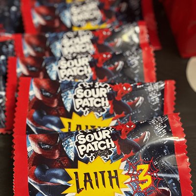 Spiderman Custom Sour Patches 