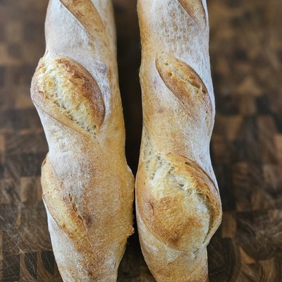 Sourdough Baguettes (2- 16" Loaves Per Order)