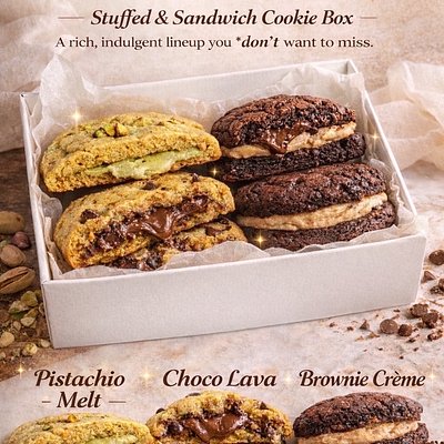 Sampler Box For More Meetha (3 Cookies)