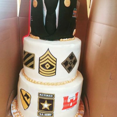 3 Tier Custom Cakes 6, 8 And 10 Inch