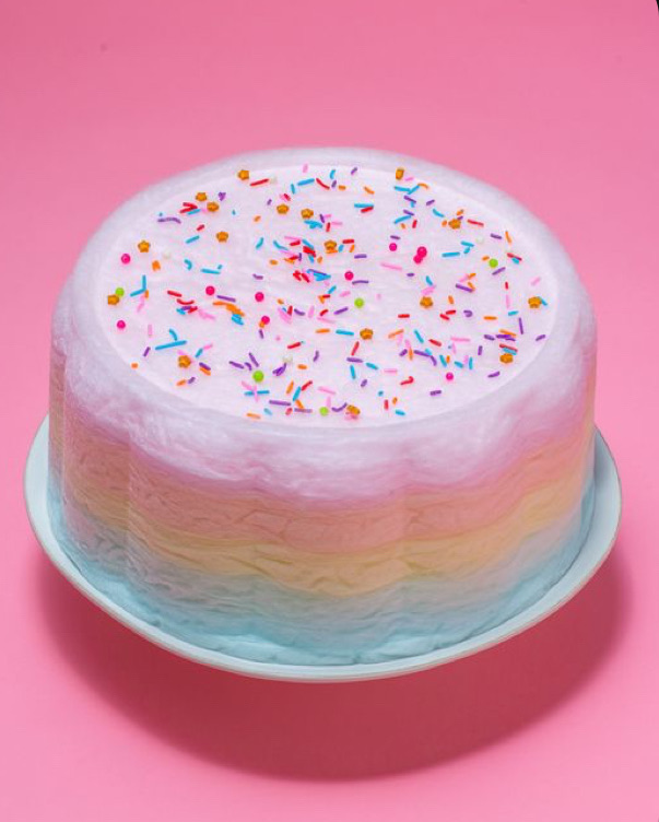 Sugar Cloud Cake 