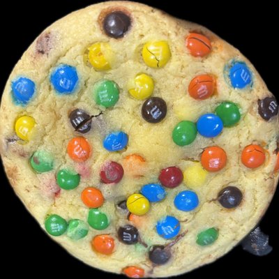 Dipped M&M Cookie