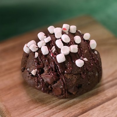 Peppermint Hot Cocoa Cookie