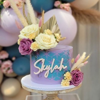 Medium Celebration Cake 9” Serves 25 