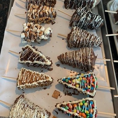 Dipped Cheesecake Slice 