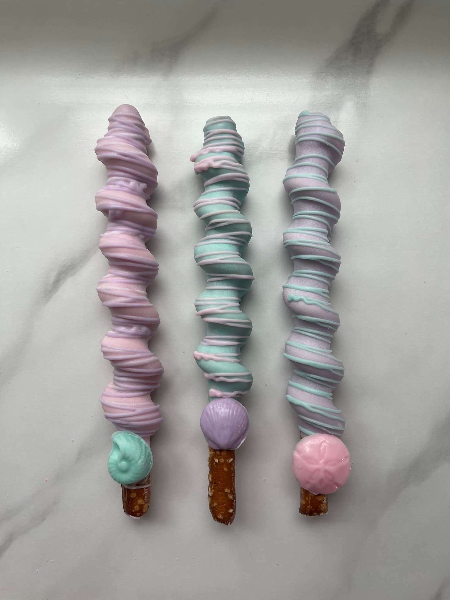 Dipped Pretzels