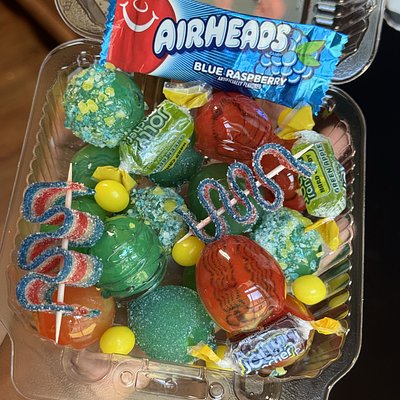 Small Candied Grapes