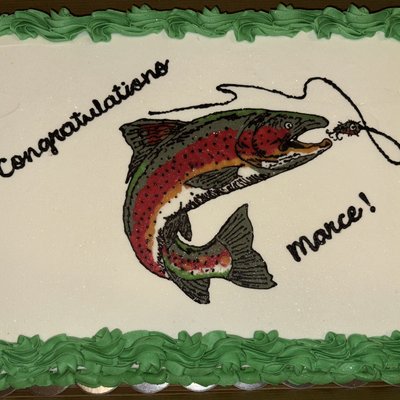 1/2 Sheet Cake Single Layer