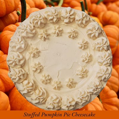 Stuffed Pumpkin Pie Cheesecake