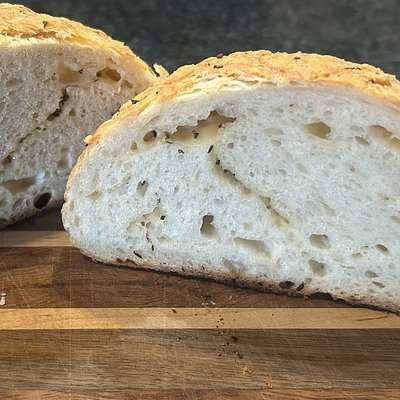 Rosemary Parmesan Artisan Loaf - Full Size 