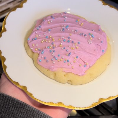 Frosted Sugar Cookies 