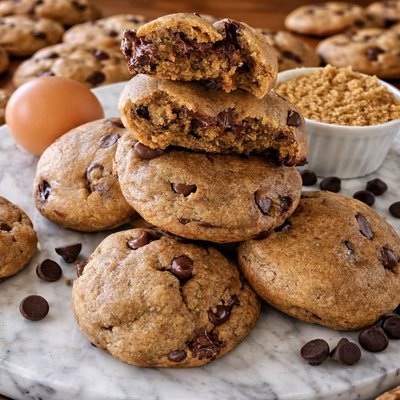 Chocolate Chip Cookie (W/ Browned Melted Butter)