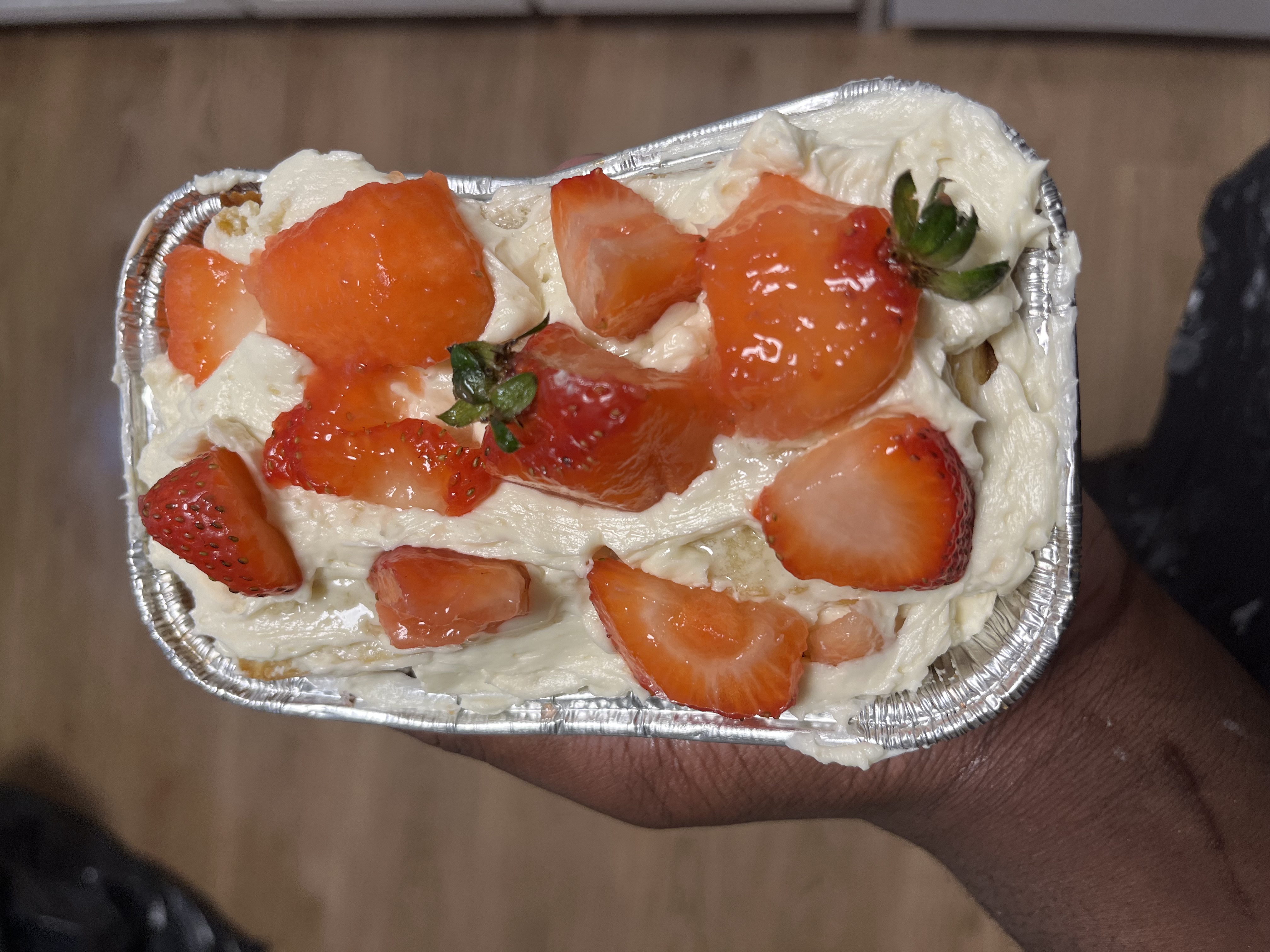 Strawberry Shortcake With buttercream Frosting 