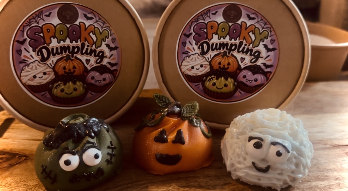 🧡🖤 Spooky Dumplings 🧡🖤