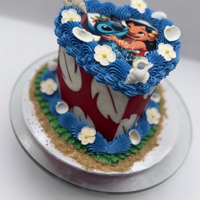 6” Heart Cake 