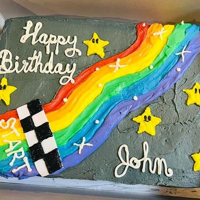 1/4 Sheet Cake 
