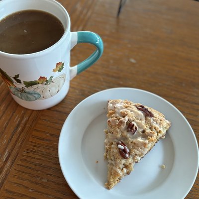 Maple Pecan Sourdough Scones