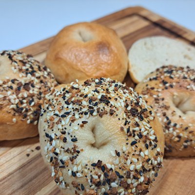 Sourdough Bagels