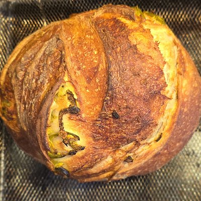 Jalapeño Cheddar Sourdough 🥰