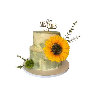 Custom Two Tier Cake