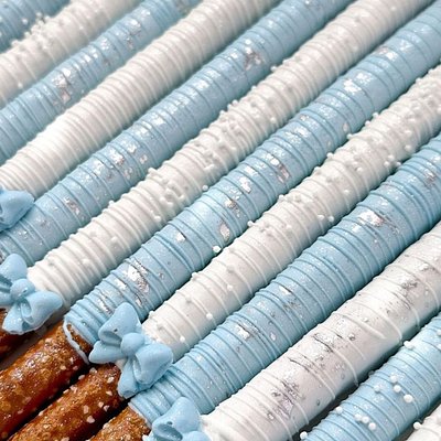 1 dz Chocolate Dipped Pretzels 