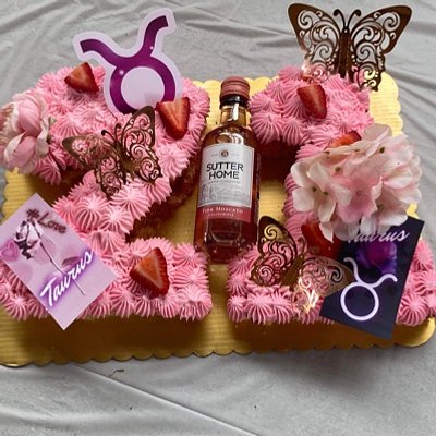 Number/Letter Cakes 8” (serves up to 8 each # Or Letter) Starting @