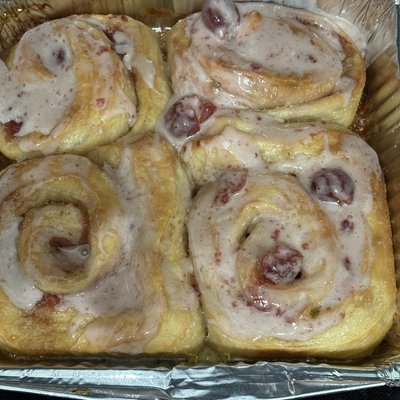 Sourdough Cherry Roll