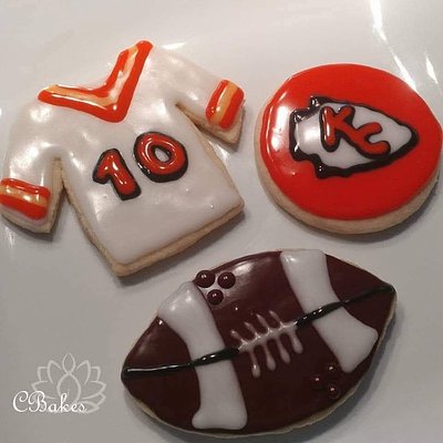 Sports Themed Sugar Cookies
