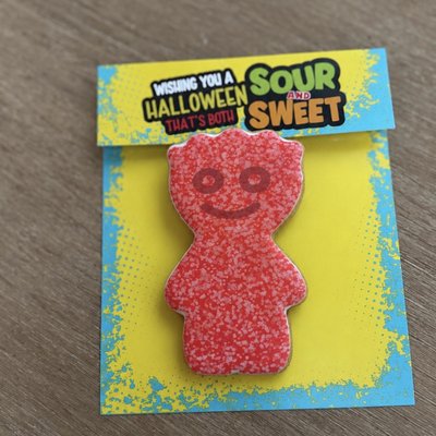 Sour patch Cookie Card