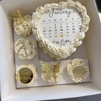 Heart Cake Bento Box