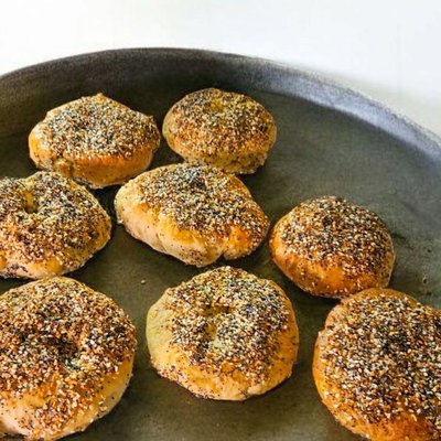 3 Everything Bagels 