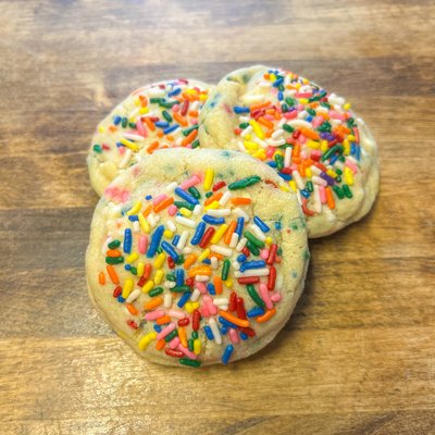 Birthday Cake Cookies