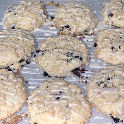 Blueberry Muffin Cookies