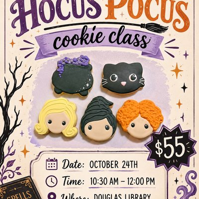 Hocus Pocus Cookie Class 