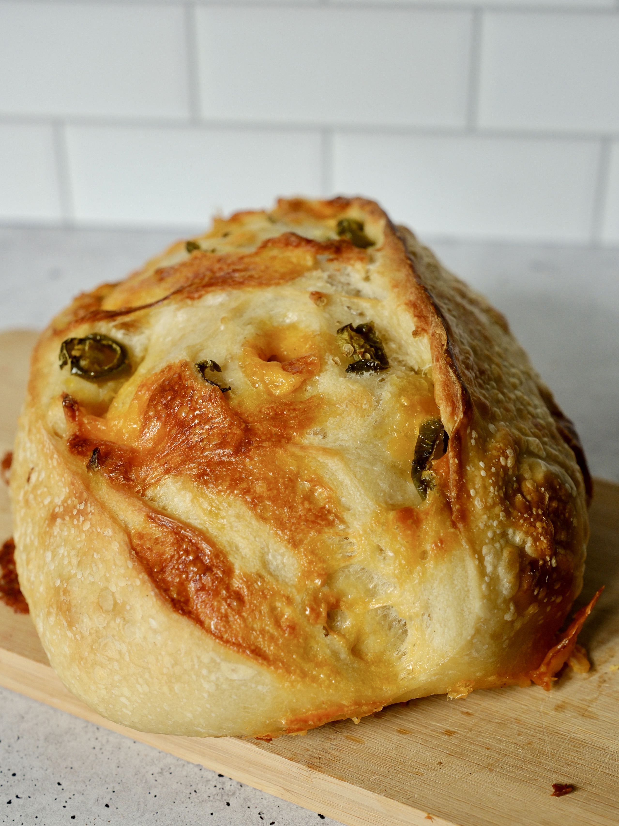 Jalapeño Cheddar Sourdough 