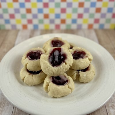 Jam-Filled Thumbprint Cookies