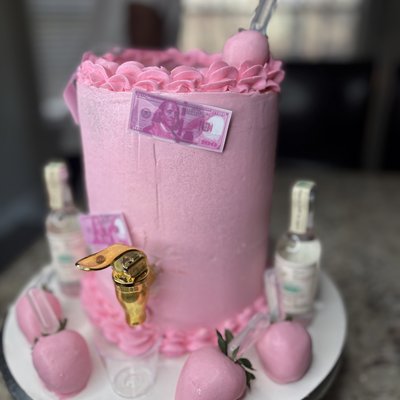 Liqour Dispensing Cake