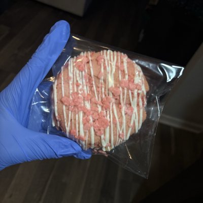 Strawberry Crunch cookies