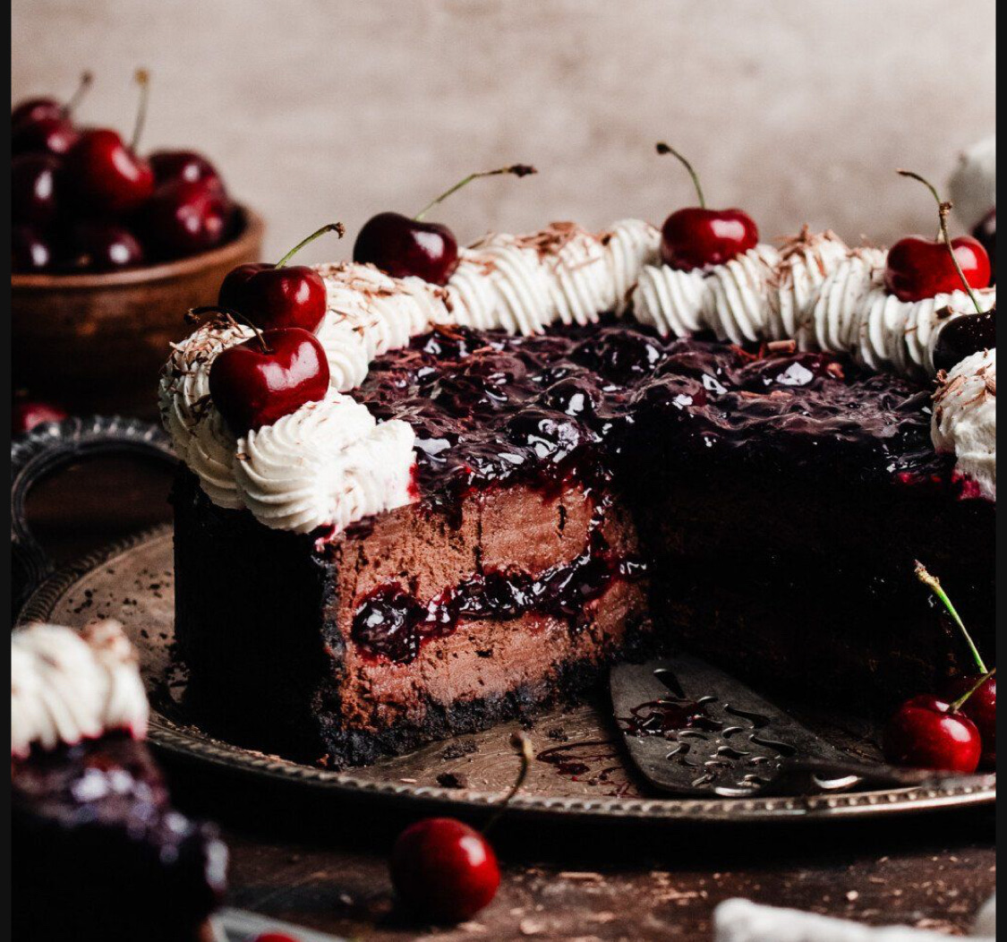 Black Forest Cheesecake