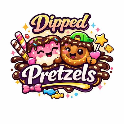 Dipped Pretzel Rods