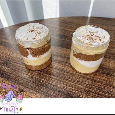Caramel Pumpkin Spice Cheesecake Cup 8oz