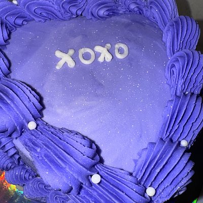 6inch Heart Shaped Cake