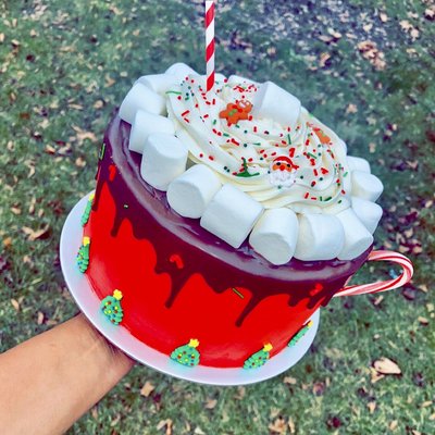 Christmas Themed Cake