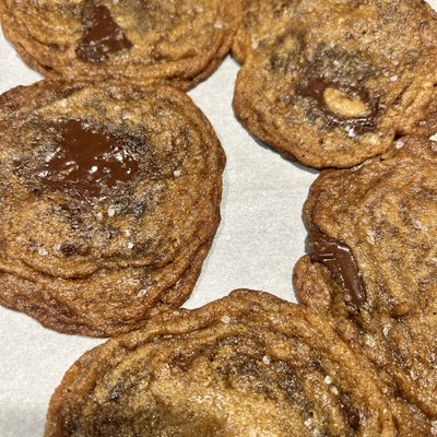 Brown Butter Toffee Chocolate Chip Cookies