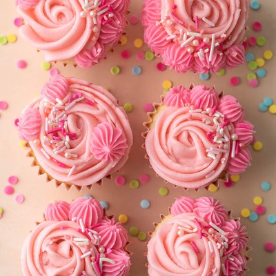 Yellow Cupcakes