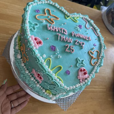 10 Inch Heart Cake 