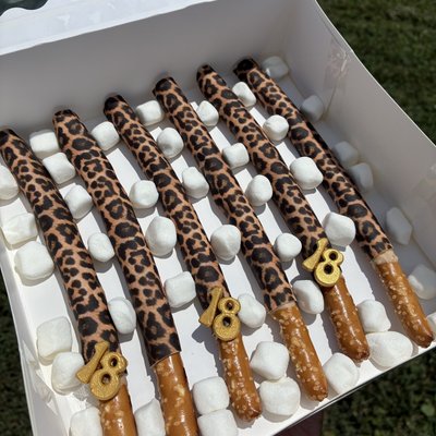 Chocolate Covered Pretzel Sticks 