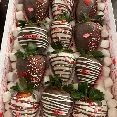 Chocolate Covered Strawberries, 1dz **Seasonal**